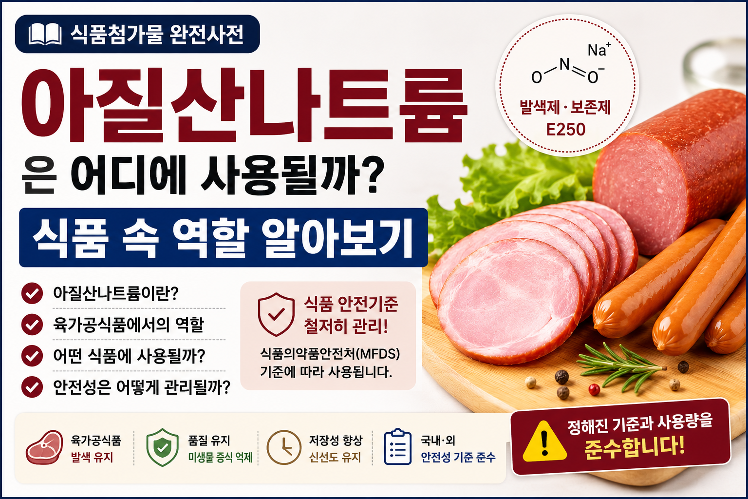 식품첨가물 아질산 썸네일