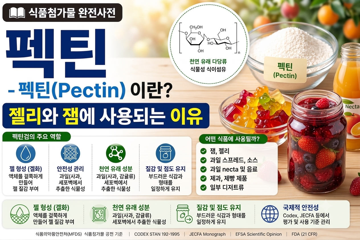 식품첨가물 펙틴 썸네일