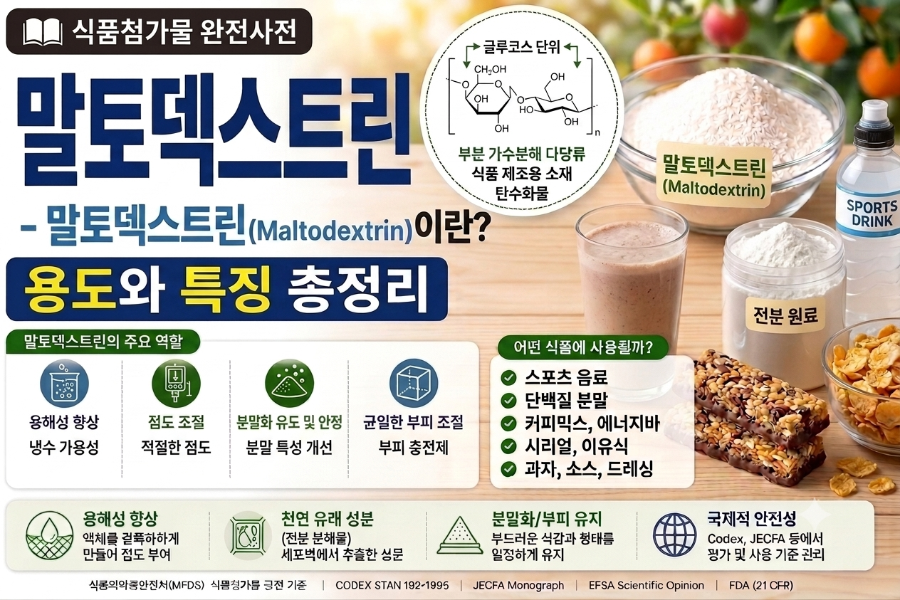 식품첨가물 말토덱스트린 썸네일